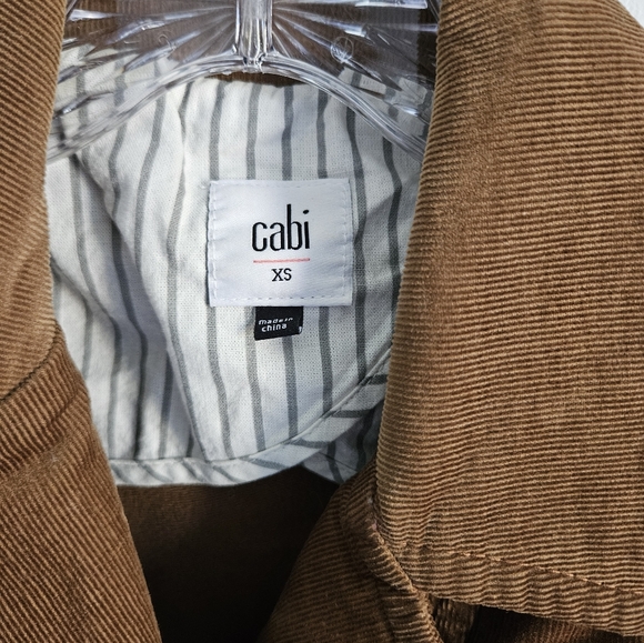 Cabi brown corduroy blazer jacket 3554 - Picture 5 of 6